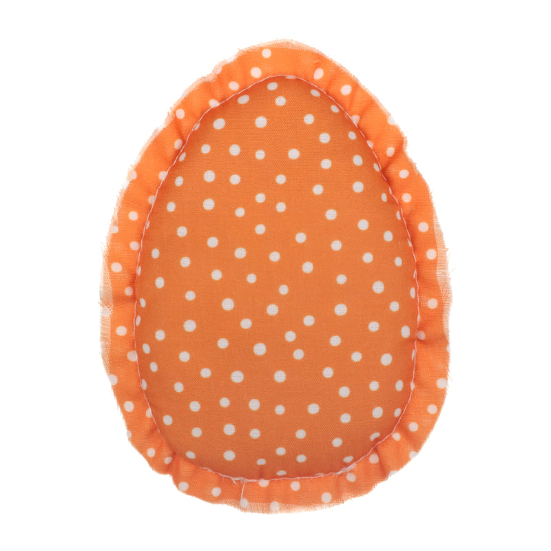 CF-2613 - Orange Dotted Fabric Egg
