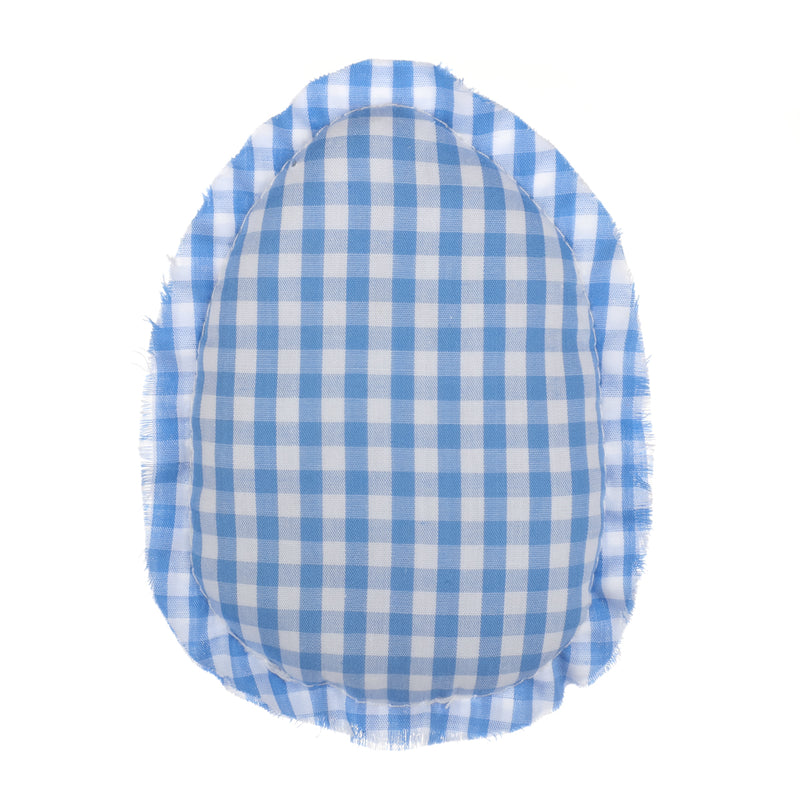 CF-2617 - *Blue Gingham Fabric Egg