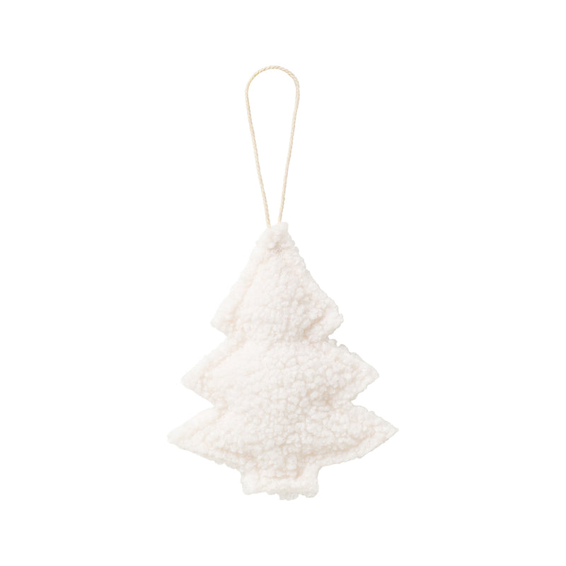 CF-2928 - White Sherpa Tree Ornie