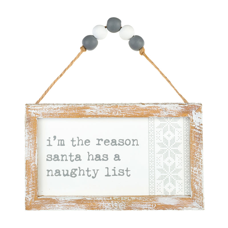 FR-1101 - Naughty Sweater Framed Ornie