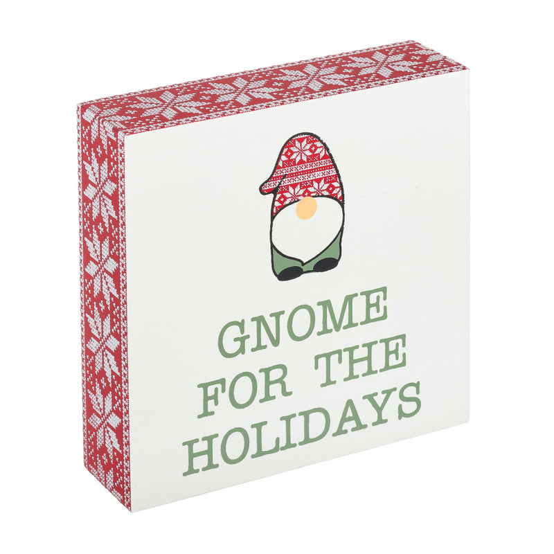 FR-1278 - *Gnome Holidays Red Block
