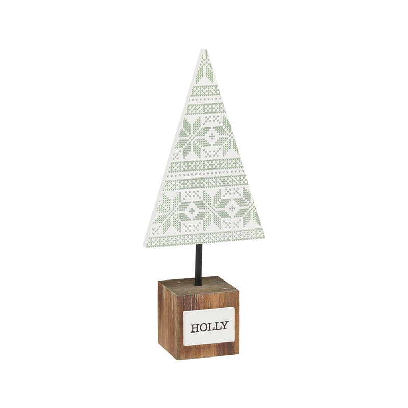 FR-1279 - Holly Green Sweater Tree on Base