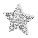 FR-1401 - Blk. Sweater Star Cutouts, Set of 2