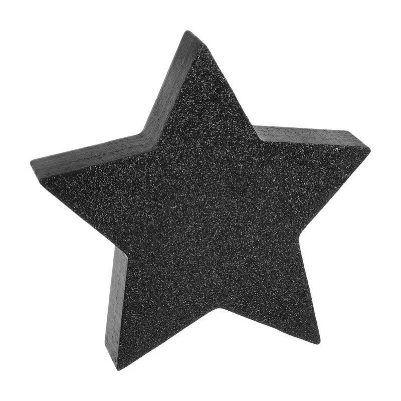 FR-1418 - Black Glitter Star