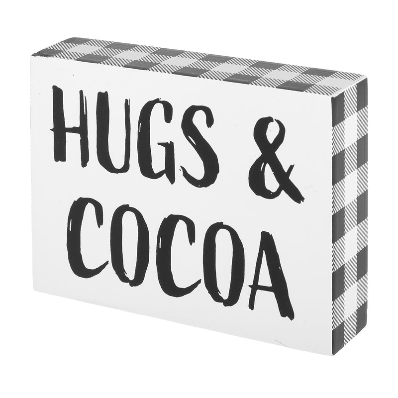 FR-1436 - Hugs & Cocoa BW Block