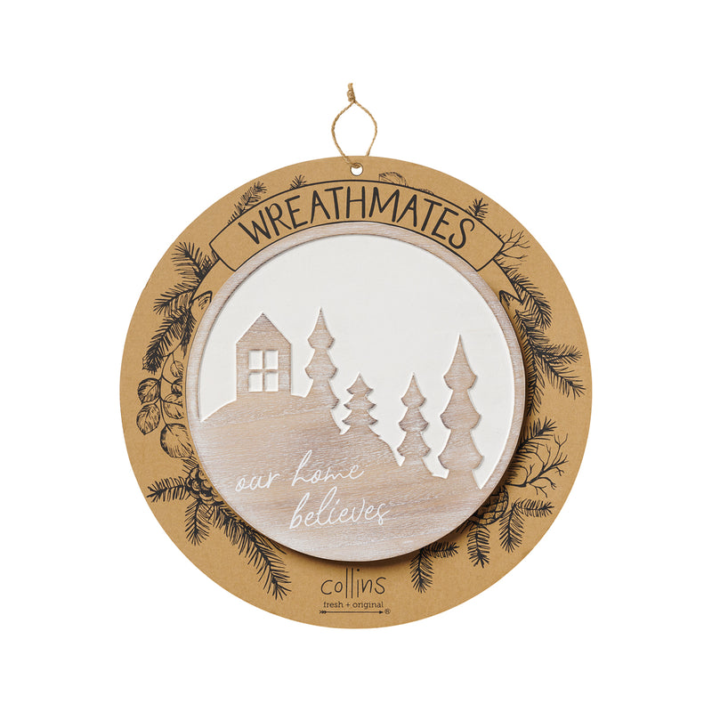 FR-3176 - Believes Carved Wreathmate