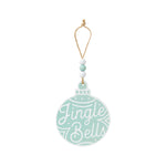 FR-3266 - Jingle Bells Teal Bulb Ornie