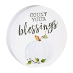 FR-9566 - *Blessings Round Block Sign