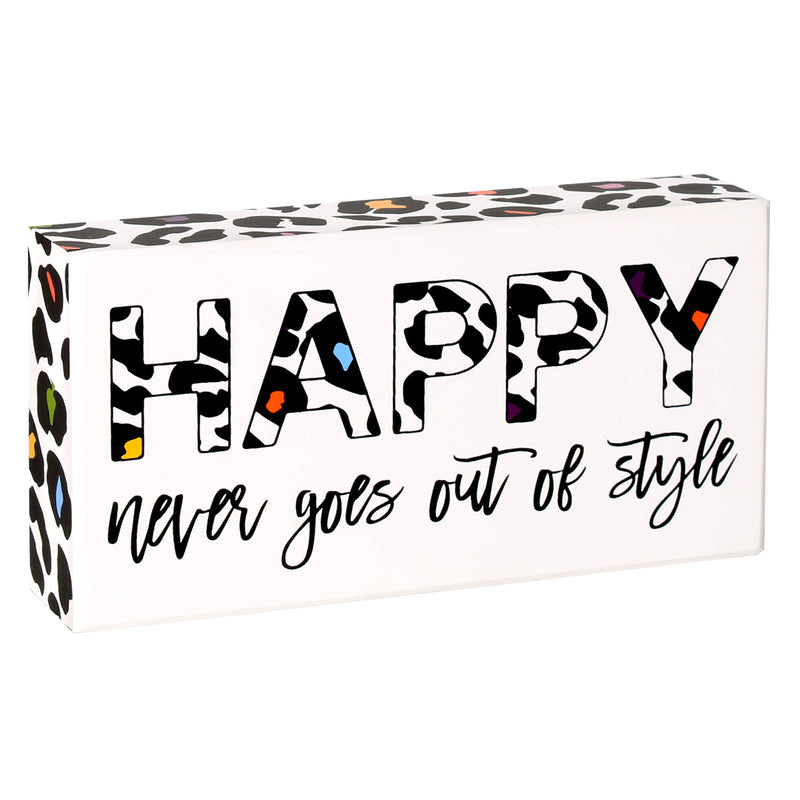 PS-7739 - Happy Style Box Sign