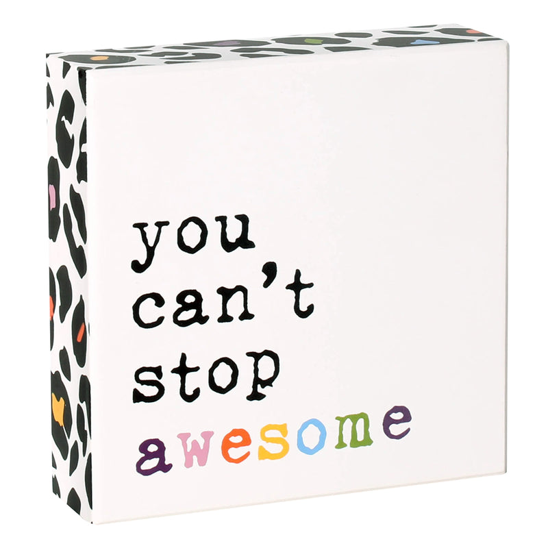 PS-7741 - *Stop Awesome Box Sign