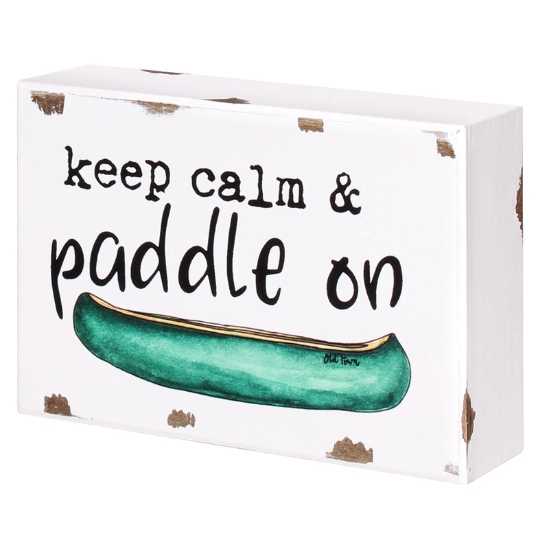 PS-7787 - Paddle On Box Sign