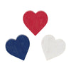 PS-7934 - RWB Heart Cutouts, Set of 3