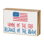 PS-7948 - Home of the Free Box Sign