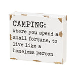 PS-7970 - Camping Chippy Box Sign