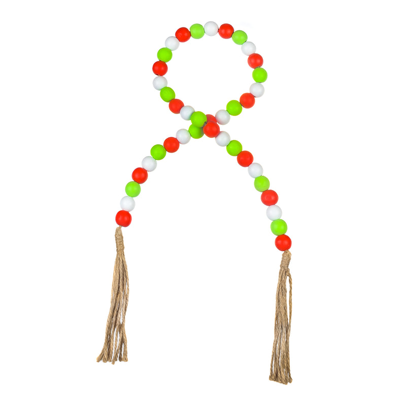 PS-8060 - Red Watermelon Beaded Tassel