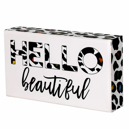 PS-7738 - *Hello Beautiful Box Sign