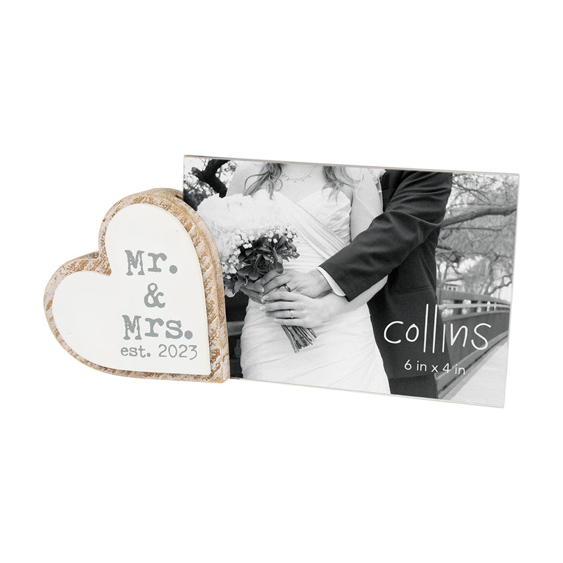 SW-1689 - *Mr Mrs 2023 Photo Frame (dated 2023)