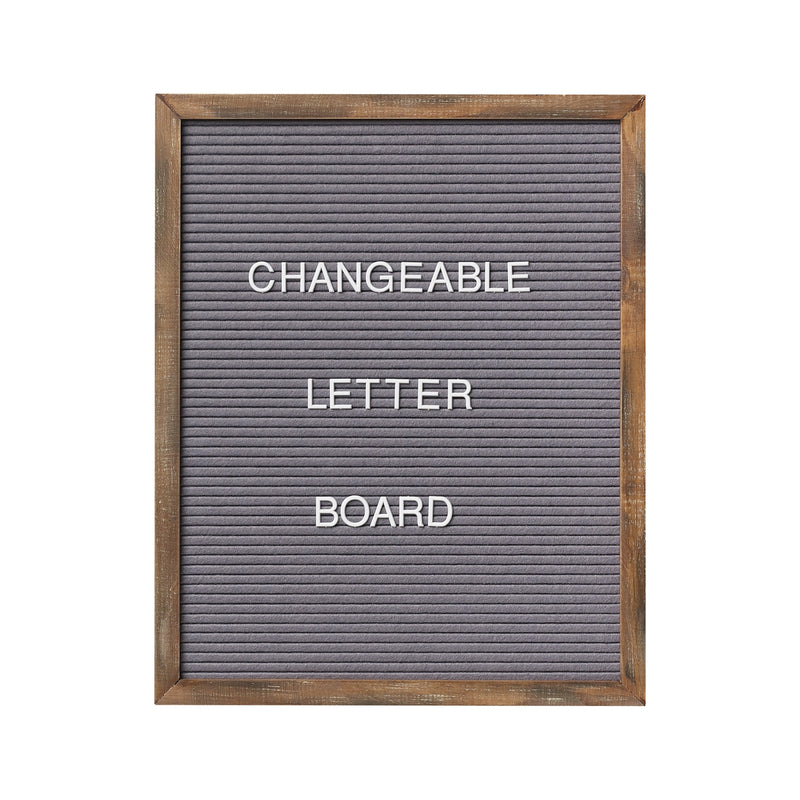 16x20 Gray Letter Board (includes 144 letters/symbols)