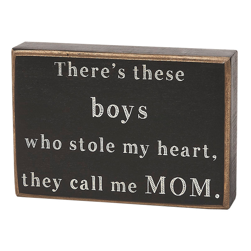 There's these Boys Box Sign