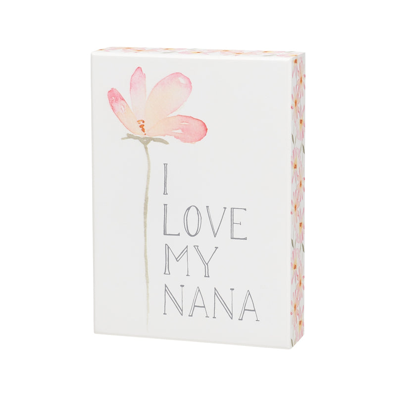 Love Nana Box Sign