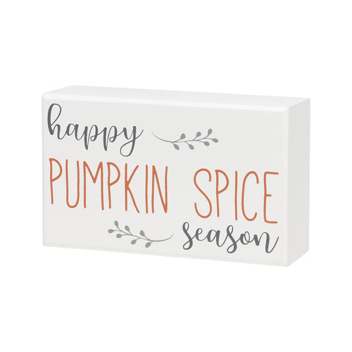Pumpkin Spice Box Sign