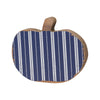 Lrg. Blue Striped Pumpkin Cutout