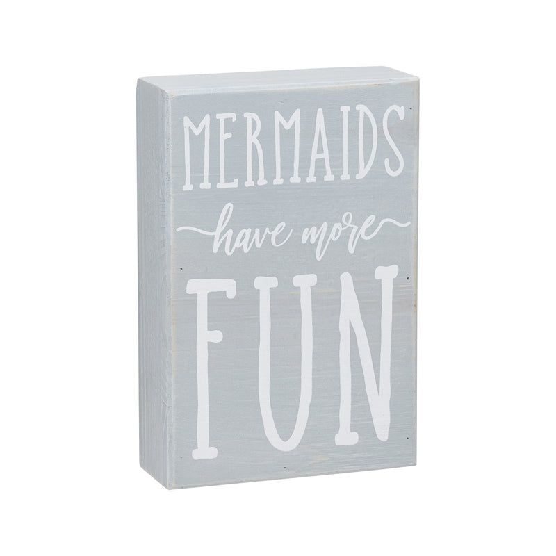 Mermaids Fun Box Sign